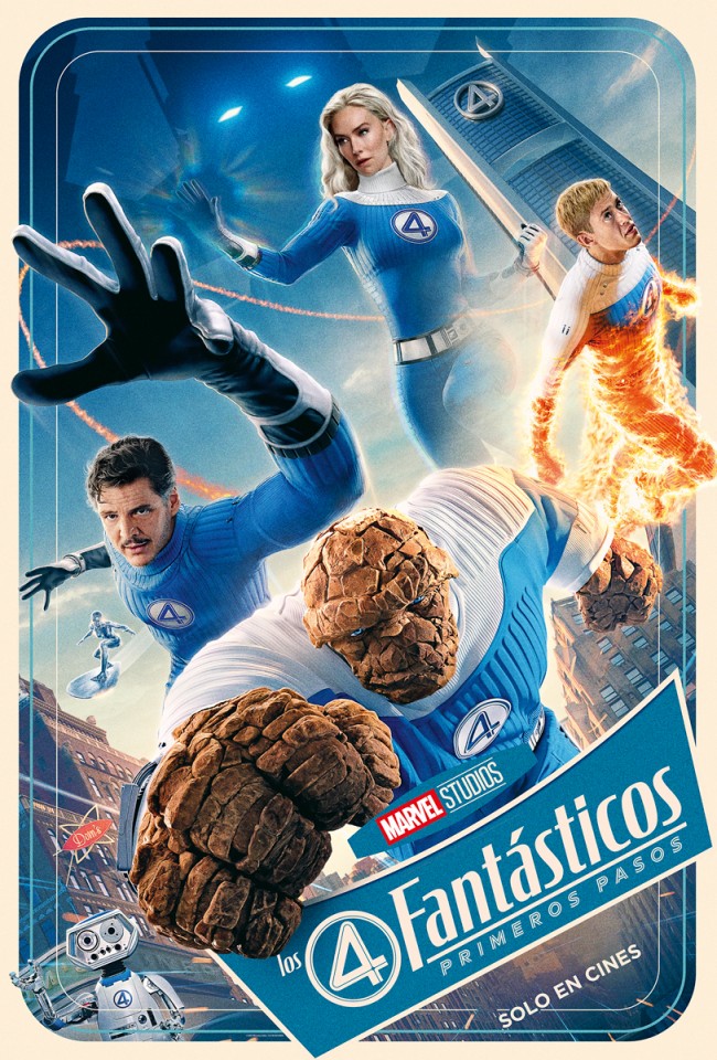 LOS 4 FANTASTICOS: PRIMEROS PASOS - ESTRENO 