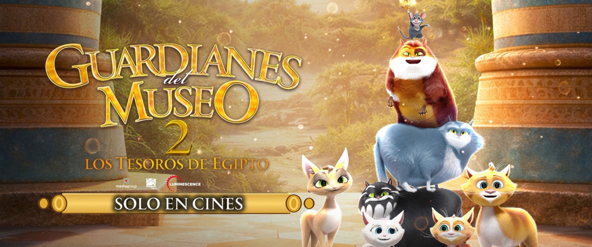 GUARDIANES DEL MUSEO 2: LOS TESOROS DE EGIPTO 